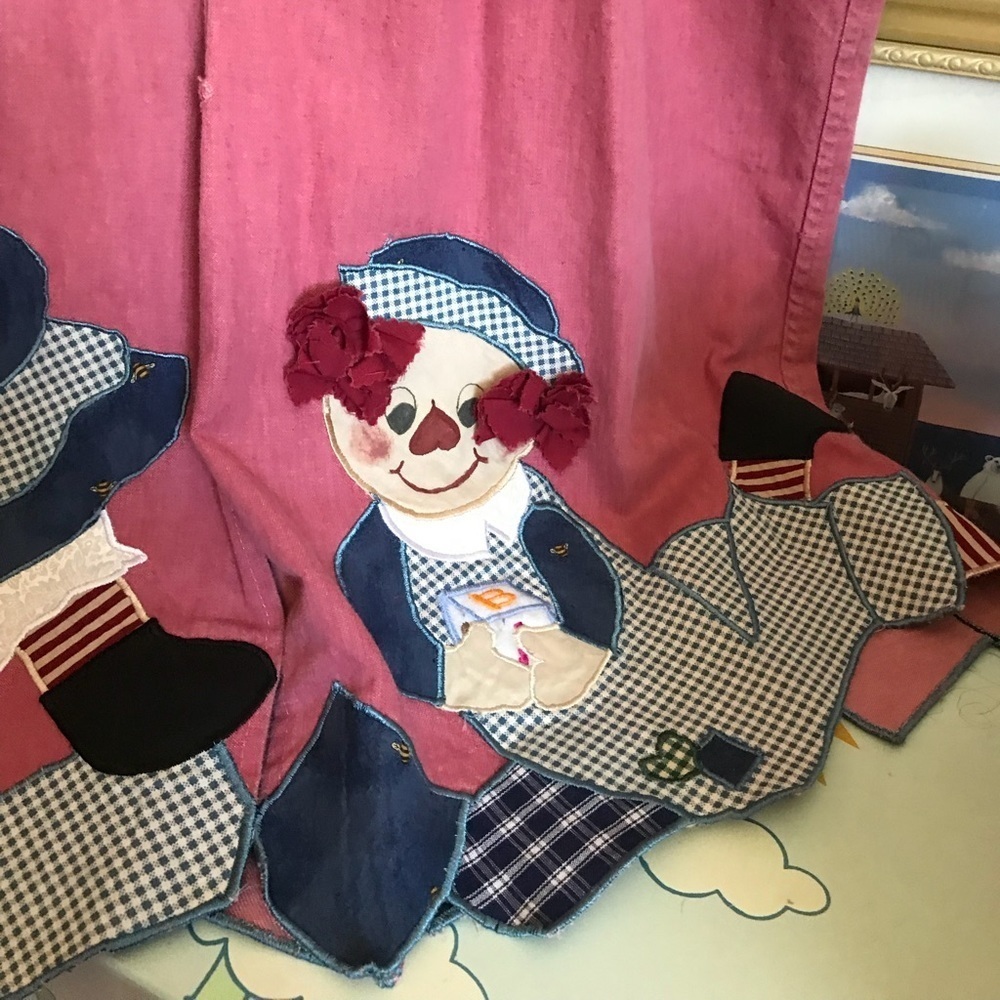 Rare Vintage 1970’s Handmade Raggedy Ann Dress Halloween Costume - Picture 10 of 14